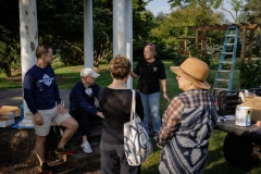 August 24, 2024: Sen. Miller and Rep. Schlossberg Join Volunteers to Paint the Gazebos at Allentown’s Malcolm W. Gross Rose Garden.