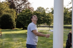 August 24, 2024: Sen. Miller and Rep. Schlossberg Join Volunteers to Paint the Gazebos at Allentown’s Malcolm W. Gross Rose Garden.