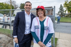 October 2, 2024: Sen. Nick Miller and Rep. Jeanne McNeill secured funding to replace the lights at Coplay’s Sammy Balliet Stadium and joined local officials to flick the switch for the new lights.