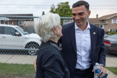 October 2, 2024: Sen. Nick Miller and Rep. Jeanne McNeill secured funding to replace the lights at Coplay’s Sammy Balliet Stadium and joined local officials to flick the switch for the new lights.