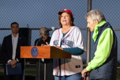 October 2, 2024: Sen. Nick Miller and Rep. Jeanne McNeill secured funding to replace the lights at Coplay’s Sammy Balliet Stadium and joined local officials to flick the switch for the new lights.