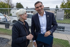 October 2, 2024: Sen. Nick Miller and Rep. Jeanne McNeill secured funding to replace the lights at Coplay’s Sammy Balliet Stadium and joined local officials to flick the switch for the new lights.