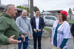 October 2, 2024: Sen. Nick Miller and Rep. Jeanne McNeill secured funding to replace the lights at Coplay’s Sammy Balliet Stadium and joined local officials to flick the switch for the new lights.