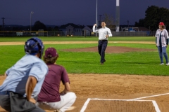 October 2, 2024: Sen. Nick Miller and Rep. Jeanne McNeill secured funding to replace the lights at Coplay’s Sammy Balliet Stadium and joined local officials to flick the switch for the new lights.
