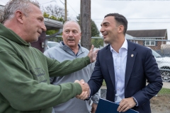 October 2, 2024: Sen. Nick Miller and Rep. Jeanne McNeill secured funding to replace the lights at Coplay’s Sammy Balliet Stadium and joined local officials to flick the switch for the new lights.