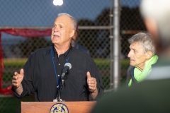 October 2, 2024: Sen. Nick Miller and Rep. Jeanne McNeill secured funding to replace the lights at Coplay’s Sammy Balliet Stadium and joined local officials to flick the switch for the new lights.