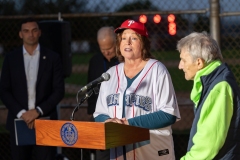 October 2, 2024: Sen. Nick Miller and Rep. Jeanne McNeill secured funding to replace the lights at Coplay’s Sammy Balliet Stadium and joined local officials to flick the switch for the new lights.