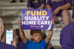 United Homecare Workers of PA & SEIU Healthcare PA rally
