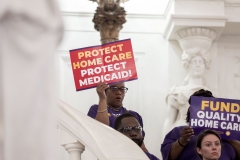 United Homecare Workers of PA & SEIU Healthcare PA rally
