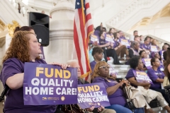 United Homecare Workers of PA &amp; SEIU Healthcare PA rally