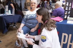 April 26, 2024: Sen. Miller, along with state Rep. Jeanne McNeill, today hosted his annual Spring Senior Fair at the Whitehall Mall in Whitehall Township, Lehigh County.
