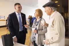 April 26, 2024: Sen. Miller, along with state Rep. Jeanne McNeill, today hosted his annual Spring Senior Fair at the Whitehall Mall in Whitehall Township, Lehigh County.