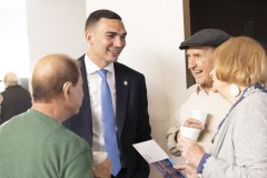April 26, 2024: Sen. Miller, along with state Rep. Jeanne McNeill, today hosted his annual Spring Senior Fair at the Whitehall Mall in Whitehall Township, Lehigh County.