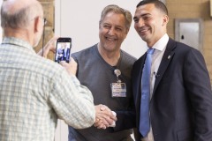 April 26, 2024: Sen. Miller, along with state Rep. Jeanne McNeill, today hosted his annual Spring Senior Fair at the Whitehall Mall in Whitehall Township, Lehigh County.