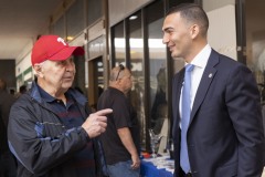 April 26, 2024: Sen. Miller, along with state Rep. Jeanne McNeill, today hosted his annual Spring Senior Fair at the Whitehall Mall in Whitehall Township, Lehigh County.