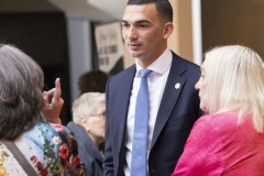 April 26, 2024: Sen. Miller, along with state Rep. Jeanne McNeill, today hosted his annual Spring Senior Fair at the Whitehall Mall in Whitehall Township, Lehigh County.