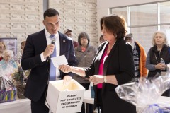 April 26, 2024: Sen. Miller, along with state Rep. Jeanne McNeill, today hosted his annual Spring Senior Fair at the Whitehall Mall in Whitehall Township, Lehigh County.