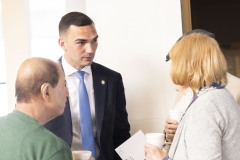 April 26, 2024: Sen. Miller, along with state Rep. Jeanne McNeill, today hosted his annual Spring Senior Fair at the Whitehall Mall in Whitehall Township, Lehigh County.