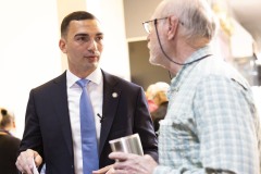 April 26, 2024: Sen. Miller, along with state Rep. Jeanne McNeill, today hosted his annual Spring Senior Fair at the Whitehall Mall in Whitehall Township, Lehigh County.