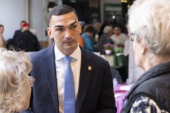April 26, 2024: Sen. Miller, along with state Rep. Jeanne McNeill, today hosted his annual Spring Senior Fair at the Whitehall Mall in Whitehall Township, Lehigh County.