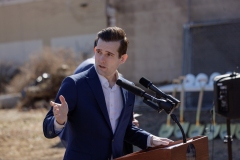March 27, 2025 – Sen. Nick Miller (D-Lehigh/Northampton), and Gary Newman of Blackstone Structures LLC held a press conference in conjunction with the groundbreaking ceremony of Newman’s new housing development, The Swans at 826 Turner St, Allentown, PA 18102.