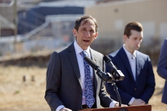 March 27, 2025 – Sen. Nick Miller (D-Lehigh/Northampton), and Gary Newman of Blackstone Structures LLC held a press conference in conjunction with the groundbreaking ceremony of Newman’s new housing development, The Swans at 826 Turner St, Allentown, PA 18102.