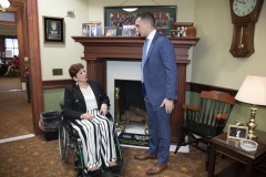 January 3, 2023: Senator Nick Miller was sworn into office to represent parts of Lehigh and Northampton counties in the 14th Senatorial District in the Pennsylvania State Senate.