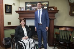 January 3, 2023: Senator Nick Miller was sworn into office to represent parts of Lehigh and Northampton counties in the 14th Senatorial District in the Pennsylvania State Senate.