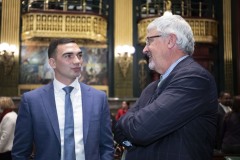 January 3, 2023: Senator Nick Miller was sworn into office to represent parts of Lehigh and Northampton counties in the 14th Senatorial District in the Pennsylvania State Senate.