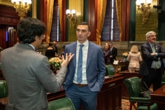 January 3, 2023: Senator Nick Miller was sworn into office to represent parts of Lehigh and Northampton counties in the 14th Senatorial District in the Pennsylvania State Senate.