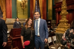 January 3, 2023: Senator Nick Miller was sworn into office to represent parts of Lehigh and Northampton counties in the 14th Senatorial District in the Pennsylvania State Senate.