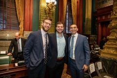 January 3, 2023: Senator Nick Miller was sworn into office to represent parts of Lehigh and Northampton counties in the 14th Senatorial District in the Pennsylvania State Senate.