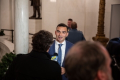 January 3, 2023: Senator Nick Miller was sworn into office to represent parts of Lehigh and Northampton counties in the 14th Senatorial District in the Pennsylvania State Senate.