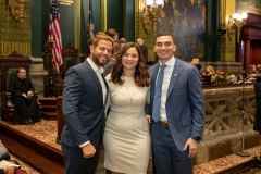 January 3, 2023: Senator Nick Miller was sworn into office to represent parts of Lehigh and Northampton counties in the 14th Senatorial District in the Pennsylvania State Senate.