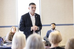 February 23, 2023: Sen. Miller held a town hall at the B’nai B’rith Apartments, a senior-living community in Allentown’s West End.