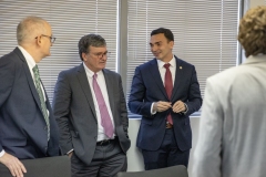 November 28, 2023:  Sen. Miller Hosts Roundtable Featuring PennDOT Secretary to Discuss Regional Transportation Issues.