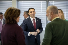 November 28, 2023:  Sen. Miller Hosts Roundtable Featuring PennDOT Secretary to Discuss Regional Transportation Issues.