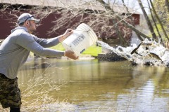 April 16, 2024: Sen. Miller joined Waterway Conservation Officers from the Fish and Boat Commission as well as local volunteers to stock hundreds of brown, brook and rainbow trout at various points along the Jordan Creek in Upper Macungie and South Whitehall townships in Lehigh County.