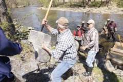 April 16, 2024: Sen. Miller joined Waterway Conservation Officers from the Fish and Boat Commission as well as local volunteers to stock hundreds of brown, brook and rainbow trout at various points along the Jordan Creek in Upper Macungie and South Whitehall townships in Lehigh County.
