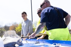 April 16, 2024: Sen. Miller joined Waterway Conservation Officers from the Fish and Boat Commission as well as local volunteers to stock hundreds of brown, brook and rainbow trout at various points along the Jordan Creek in Upper Macungie and South Whitehall townships in Lehigh County.