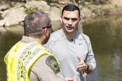 April 16, 2024: Sen. Miller joined Waterway Conservation Officers from the Fish and Boat Commission as well as local volunteers to stock hundreds of brown, brook and rainbow trout at various points along the Jordan Creek in Upper Macungie and South Whitehall townships in Lehigh County.