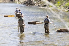 April 16, 2024: Sen. Miller joined Waterway Conservation Officers from the Fish and Boat Commission as well as local volunteers to stock hundreds of brown, brook and rainbow trout at various points along the Jordan Creek in Upper Macungie and South Whitehall townships in Lehigh County.