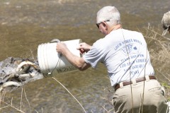 April 16, 2024: Sen. Miller joined Waterway Conservation Officers from the Fish and Boat Commission as well as local volunteers to stock hundreds of brown, brook and rainbow trout at various points along the Jordan Creek in Upper Macungie and South Whitehall townships in Lehigh County.