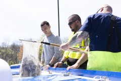 April 16, 2024: Sen. Miller joined Waterway Conservation Officers from the Fish and Boat Commission as well as local volunteers to stock hundreds of brown, brook and rainbow trout at various points along the Jordan Creek in Upper Macungie and South Whitehall townships in Lehigh County.