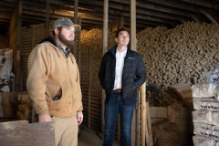 November 3, 2023: Senator Miller Tours Twin Maple Farm.
