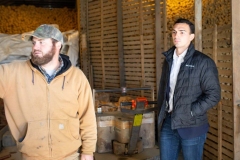 November 3, 2023: Senator Miller Tours Twin Maple Farm.