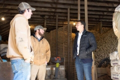 November 3, 2023: Senator Miller Tours Twin Maple Farm.