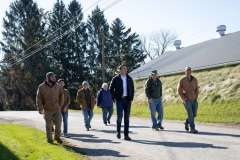 November 3, 2023: Senator Miller Tours Twin Maple Farm.