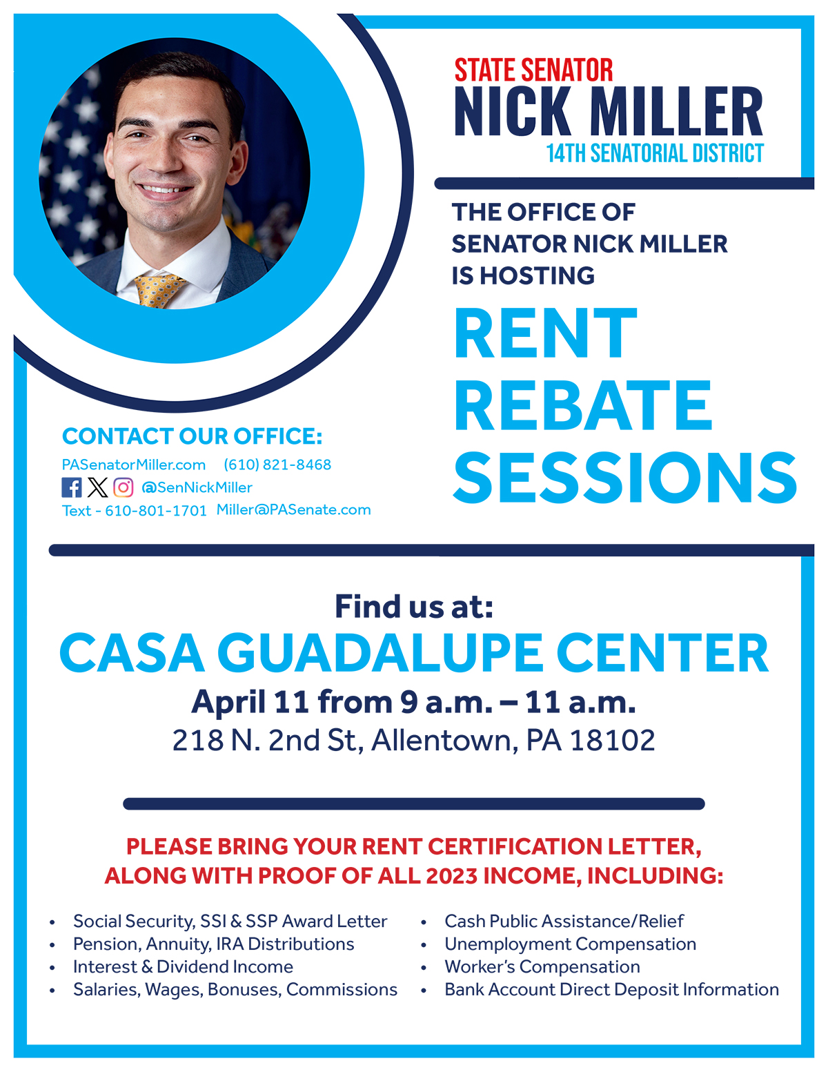 Rent Rebate Session - April 11, 2024