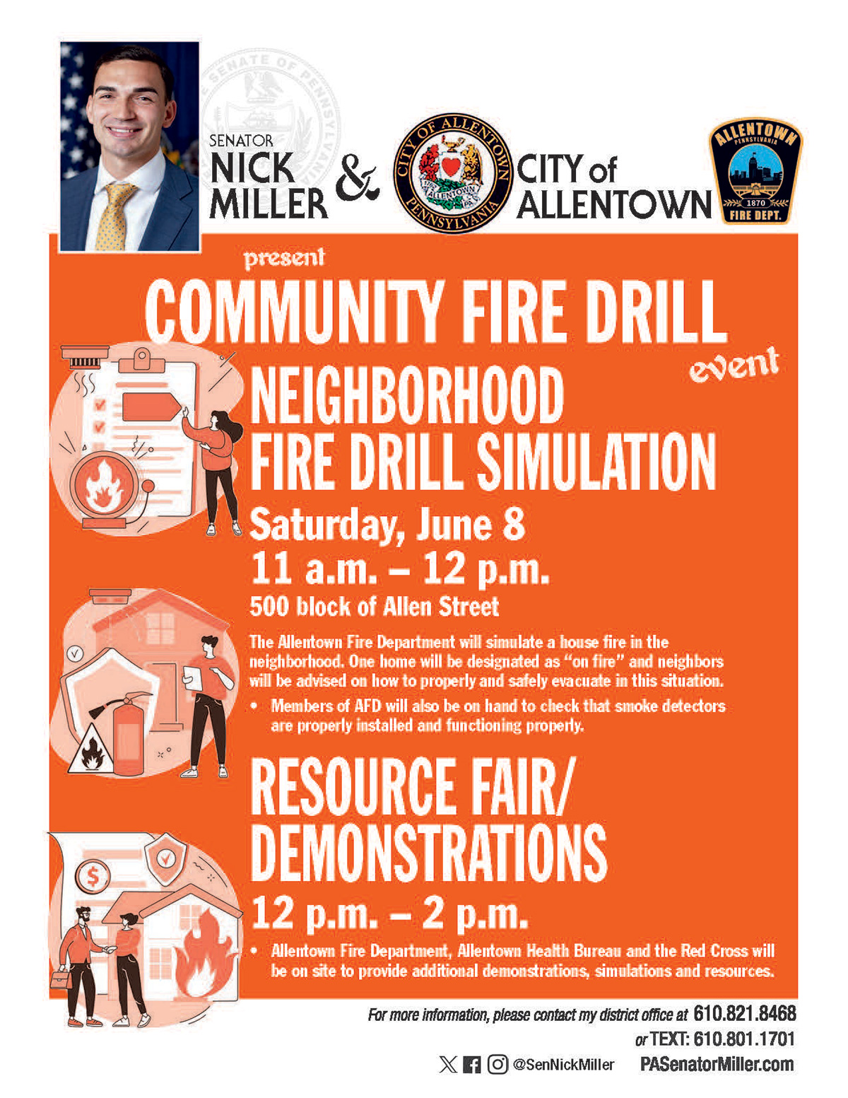 Community Fire Drill - June 8, 2024